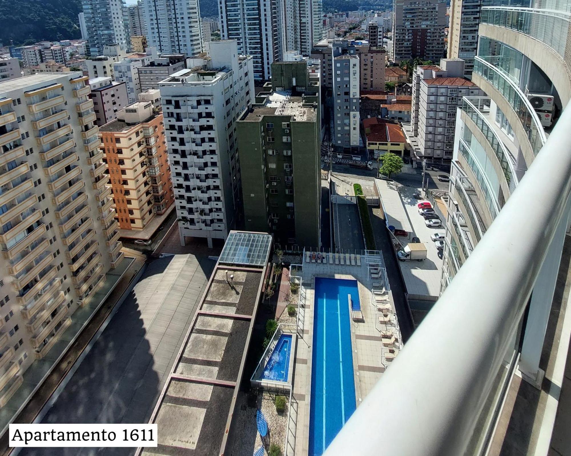 Book Santos - Condominio Unlimited - Apartamento Com Vista Mar E Apartamento Com Vista Piscina Exterior photo